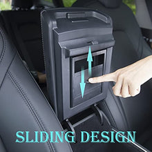 Cargar imagen en el visor de la galería, Aroham 3PCS Center Console Organizer Tray Hidden Cubby Drawer Storage Box ABS Material For Tesla Model 3 Model Y 2021 2022 2023