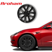 Charger l'image dans la galerie, 4PCS 18-Inch Hubcap Performance Replacement Wheel Cap Automobile Full Rim Cover For Tesla Model 3 2018-2023 Car Accessories