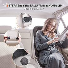 Charger l'image dans la galerie, XL Thickest EPE Cushion Car Seat Protector Mat 2 Pack Large Waterproof 600D Fabric Child Baby Seat Protector with Storage Pockets for SUV Sedan Truck Leather and Fabric Car Seat