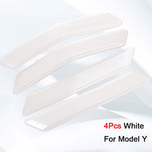 Charger l'image dans la galerie, Aroham For Tesla Model 3 Y 4Pcs Car Door Anti Collision Protector Bar Stickers Side Edge Guards Cover Protection Strip