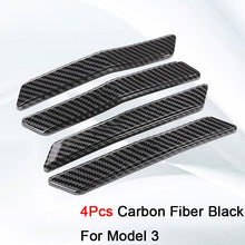 Charger l'image dans la galerie, Aroham For Tesla Model 3 Y 4Pcs Car Door Anti Collision Protector Bar Stickers Side Edge Guards Cover Protection Strip