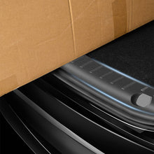 Cargar imagen en el visor de la galería, Trunk Plate Cover Leather Style Rubber Protector For Tesla Model Y Threshold Bumper Guards Anti-dirty Pad Prevent Scratching
