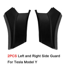 Cargar imagen en el visor de la galería, Trunk Plate Cover Leather Style Rubber Protector For Tesla Model Y Threshold Bumper Guards Anti-dirty Pad Prevent Scratching