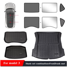 Load image into Gallery viewer, 2021 New Model 3 Car Front Trunk Mat For Tesla Model 3 2022 2023Accessories TPE Upper Trunk Mat Waterproof Lower Trunk Mat