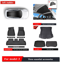 Load image into Gallery viewer, 2021 New Model 3 Car Front Trunk Mat For Tesla Model 3 2022 2023Accessories TPE Upper Trunk Mat Waterproof Lower Trunk Mat