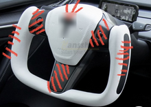 Carica l'immagine nel visualizzatore di Gallery, DIY Personalised steering wheels for tesla