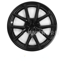 Carica l'immagine nel visualizzatore di Gallery, Blade Shape 18-Inch Whirlwind Hubcap for Tesla 20-22 Model 3 Wheel Cap Uberturbine Replacement Automobile Cover Accessories