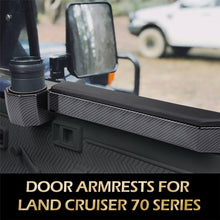 Carica l'immagine nel visualizzatore di Gallery, 2Pcs Door Armrest Cup Holder Organizer for Toyota Land Cruiser 70 76 79 Hj75 Hzj75 Hzj79 Hdj79 Car Accessories