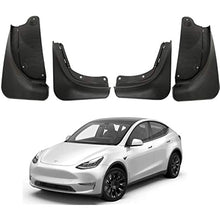 Cargar imagen en el visor de la galería, Aroham Tesla Model Y Mud Flaps Splash Guards (Set of Four) No Need to Drill Holes