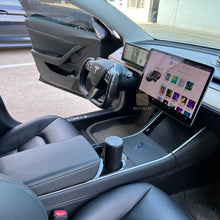 Load image into Gallery viewer, For Tesla High-end custom style steering wheel YOKE steering wheel carbon brazing dimensional steering wheel model3/modely