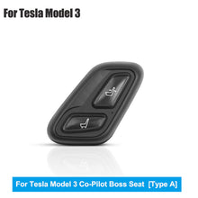 Cargar imagen en el visor de la galería, Aroham Seat Wireless Button Adjustment For Tesla Model 3 Model Y 2021 2022 2023 Seat Remote Control Interior Accessories