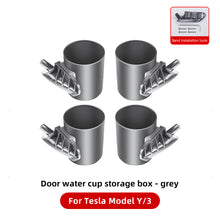 Cargar imagen en el visor de la galería, Aroham Water Cup Holder Door Handle Coffee Drink Holder For Tesla Model 3 Model Y 2021 2022 2023 Car Accessories