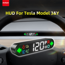 Load image into Gallery viewer, Aroham HUD Head-Up Display For Tesla Model 3 Model Y 2021 2022 2023 Dedicated Electronics Digital Speedometer Car Accessories
