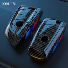 画像をギャラリービューアに読み込む, ABS Carbon Fiber Style Car Key Case Cover Shell Fob For BMW X3 X5 X6 F30 F34 F10 F20 G20 G30 G01 G02 G05 F15 F16 1 3 5 7 Series