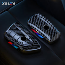 画像をギャラリービューアに読み込む, ABS Carbon Fiber Style Car Key Case Cover Shell Fob For BMW X3 X5 X6 F30 F34 F10 F20 G20 G30 G01 G02 G05 F15 F16 1 3 5 7 Series