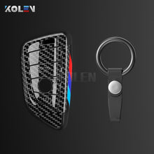 画像をギャラリービューアに読み込む, ABS Carbon Fiber Style Car Key Case Cover Shell Fob For BMW X3 X5 X6 F30 F34 F10 F20 G20 G30 G01 G02 G05 F15 F16 1 3 5 7 Series