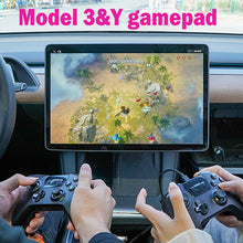 Cargar imagen en el visor de la galería, Aroham Wire Wireless Bluetooth Connected Car Gamepad Monitor Console Joystick Accessories For Tesla Model 3 Model Y 2015-2023