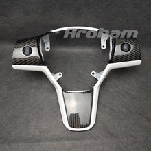 画像をギャラリービューアに読み込む, Carbon Fiber Steering Wheel Button Panel Decoration Cover Trim For Tesla Model 3 Model Y 2017 2018 2019 2020 2021