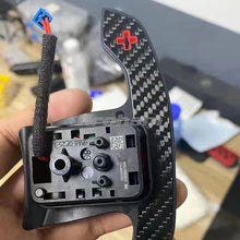 Charger l'image dans la galerie, Real Carbon Fiber Steering Wheel Shifter Paddle For BMW G20 G30 G01 G05 F22 F30 1 2 3 4 5 6 7 Series Gear Paddles