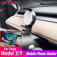 Load image into Gallery viewer, For tesla model 3 model Y Car mobile phone holder Phone Mount Screen Stand bracket Accessories interior Decoration Trim refit