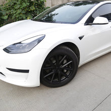 Carica l'immagine nel visualizzatore di Gallery, Blade Shape 18-Inch Whirlwind Hubcap for Tesla 20-22 Model 3 Wheel Cap Uberturbine Replacement Automobile Cover Accessories