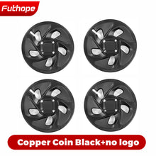 Carica l'immagine nel visualizzatore di Gallery, Blade Shape 18-Inch Whirlwind Hubcap for Tesla 20-22 Model 3 Wheel Cap Uberturbine Replacement Automobile Cover Accessories