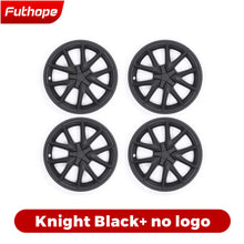 Carica l'immagine nel visualizzatore di Gallery, Blade Shape 18-Inch Whirlwind Hubcap for Tesla 20-22 Model 3 Wheel Cap Uberturbine Replacement Automobile Cover Accessories