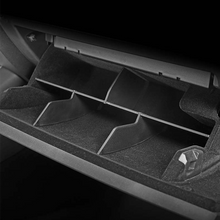Cargar imagen en el visor de la galería, Glove Box Organizer Partition Plate for Tesla Model 3 2017-2021 2022 2023 Center Console Storage Glovebox Container Shelf