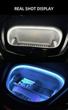 Load image into Gallery viewer, Aroham Front Ambient Light with RGB Adjustable Color Bluetooth Control Led Light Bar For Tesla Model 3 Y S X Car Accessories