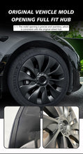 Charger l'image dans la galerie, Aroham Free Shipping 4PCS Car Whirlwind Uberturbine Hubcap Wheel Cover 18-inch For Tesla Model 3 19-inch For Model Y 2017~2023 High Quality Replacement Wheel Cap Accessories
