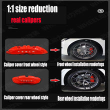 Cargar imagen en el visor de la galería, Aroham Tesla caliper cover Model 3/X/S/Y car modification custom special aluminum alloy car brake caliper cover