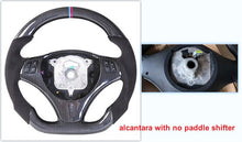 Load image into Gallery viewer, Aroham Carbon Fiber Steering Wheel With Smooth Leather For BMW M Sport M3 E90 E91 E92 E93 E87 E81 E82 E88 3 Series 2005-2017