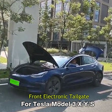 Carica l'immagine nel visualizzatore di Gallery, Aroham Electric Front Tailgate Car Modified Automatic Lifting Power Frunk For Tesla Model 3 Y S X  APP Control Waterproof V5.0