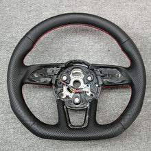 Load image into Gallery viewer, Refit Carbon fiber Leather steering wheel For Audi A3 A2 A5 A6 A7 A4L A6L Q3 Q5L Q7 A1 TT A8 2014 2015 2016 2017 2018 2019 2020