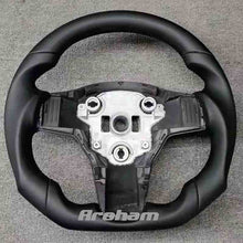 画像をギャラリービューアに読み込む, High Quality Matte Alcantara Carbon Fiber YOKE Steering Wheel For Tesla Model 3 Model Y 2017 2018 2019 2020 2021 Car Accessories