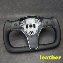 Load image into Gallery viewer, Aroham Yoke Steering Wheel For Tesla Model Y Model 3 2017 2018 2019 2020 2021 2022 2023
