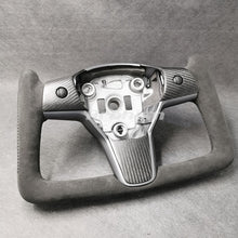 画像をギャラリービューアに読み込む, Yoke Steering Wheel No Heating Custom Carbon Fiber Or Full Leather For Tesla Model 3 Model Y 2017 2018 2019 2020 2021 2022 2023