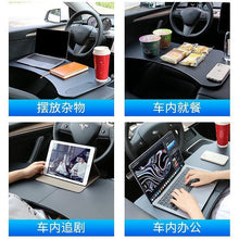 Carica l'immagine nel visualizzatore di Gallery, For Tesla Model 3 Model Y Car Steering Wheel Table Board Laptop Notebook Desk Mount Stand Universal Eating Drinking Tray Holder