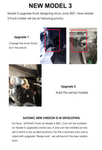 Carica l'immagine nel visualizzatore di Gallery, Aroham Electric Front Tailgate Car Modified Automatic Lifting Power Frunk For Tesla Model 3 Y S X  APP Control Waterproof V5.0