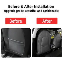 Load image into Gallery viewer, For Tesla Model 3 model Y Seat Back Car Anti Kick Pad Protector Interior Child Anti Dirty Leather Styling Accessories Decoration