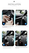 Cargar imagen en el visor de la galería, for Tesla Model 3/Y/ YOKE steering wheel counterweight ring  counterweight module /Weight module autopilot FSD autopilot assist AP steering wheel booster gravity ring