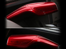 Cargar imagen en el visor de la galería, Real Carbon Fiber Wiper Shift Shifter Bar Cover Trim For Tesla Model 3 Model Y Interior Car Steering Wheel Accessories
