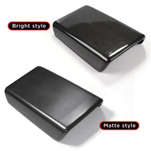 Cargar imagen en el visor de la galería, For Tesla Model 3 interior modification accessories model3 Model Y 2017-2023 central control real carbon fiber armrest box cover