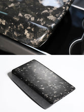 Cargar imagen en el visor de la galería, For Tesla Model 3 interior modification accessories model3 Model Y 2017-2023 central control real carbon fiber armrest box cover