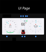 画像をギャラリービューアに読み込む, 9 inch LCD Display For Tesla Model 3 Model Y 2020 2021 2022 2023 LCD Dashboard Carplay Narrow Frame HUD Wireless Display No noise