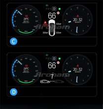 画像をギャラリービューアに読み込む, 9 inch LCD Display For Tesla Model 3 Model Y 2020 2021 2022 2023 LCD Dashboard Carplay Narrow Frame HUD Wireless Display No noise