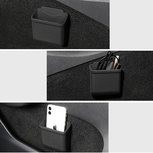 Aroham New Easy Install Storage Box Hidden Silicone For Tesla Model 3 Y 2022 Auto Interior Accessories Universal Parts