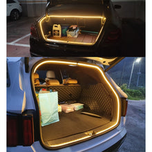 Carica l&#39;immagine nel visualizzatore di Gallery, Aroham Universal 12V 5M Trunk Brighten LED Strip Modified Ambient Lighting For Tesla Model 3 Y Flexible Trunk Camping Stall Lingting
