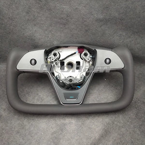 Aroham New Model S Style Yoke Steering Wheel For Tesla Model Y Model 3 2015 2016 2017 2018 2019 2020 2021 2022 2023 2024