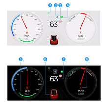Cargar imagen en el visor de la galería, 2 Year Warranty for Tesla Model 3 Y Car Lcd Meter Instrument Dashboard Touch Screen Style Console Digital Lcd Display Dashboard
